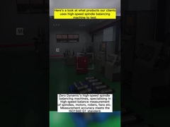 고정도 부드러운 베어링 기계 도구 스핀들, 전기 스핀들 균형 기계