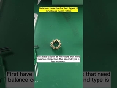 고 정밀 부드러운 베어링 브러시리스 모터 로터,마그네틱 브러시리스 모터 로터 균형 기계