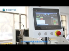 운반 라인이 있는 런닝머신 롤러 용접 교정 밸런싱 머신